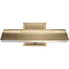 Carston 1 Light 12.25 inch Champagne Bronze Wall Sconce Wall Light